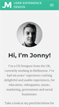 Mobile Screenshot of jonnymartyr.com